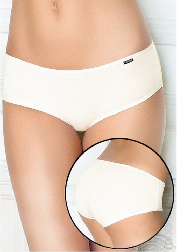 Трусы женские INNAMORE INTIMO BD ACACIA 33001 SLIP 5(XL), AVORIO (слоновая кость) фото 1 — Модная Ты