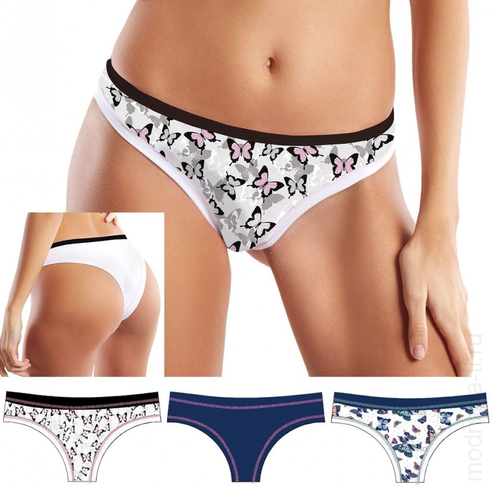 Трусы RossoPorpora D2143 BRASILIANO DONNA фото 1 — Модная Ты