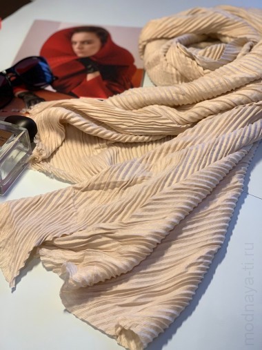 Платок женский в рубчик PlatokRub — Модная Ты