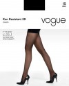 Колготки VOGUE RUN RESISTANT 15 3D (95309) 40-44, 15 DEN, BLACK (черный) фото 3 — Модная Ты