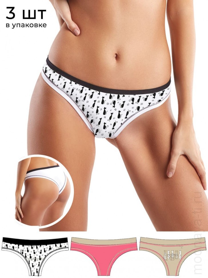 Трусы RossoPorpora D2152 BRASILIANO DONNA фото 1 &mdash; Модная Ты