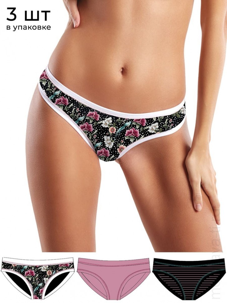 Трусы RossoPorpora D2167 SLIP DONNA фото 1 — Модная Ты