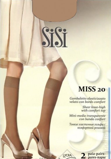 Гольфы SISI MISS 20 GAMBALETTO — Модная Ты