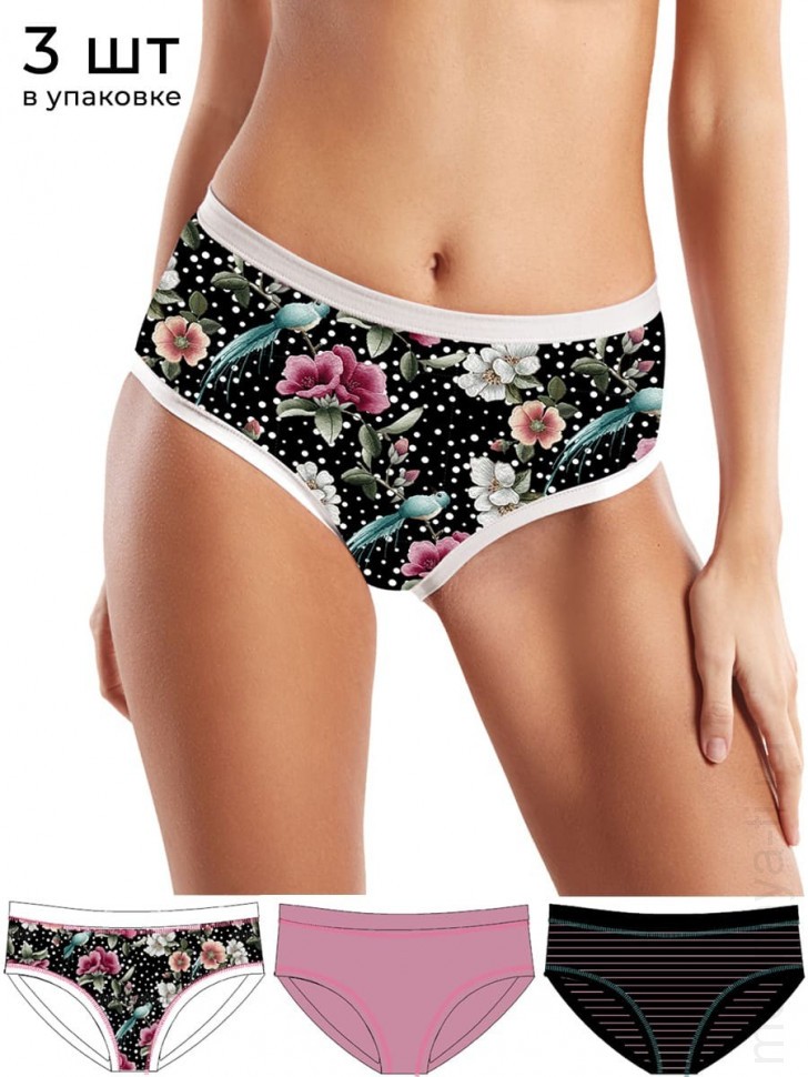 Трусы RossoPorpora D2169 SLIP DONNA фото 1 — Модная Ты