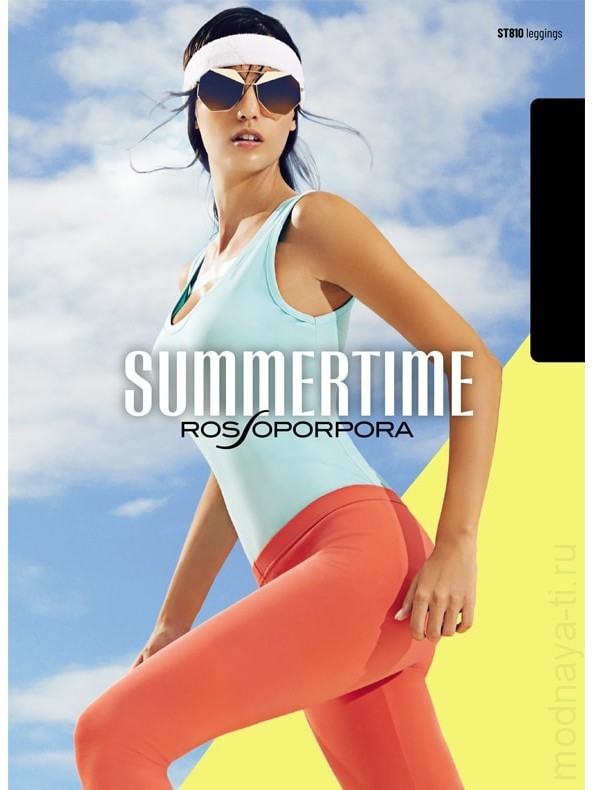 Брюки/леггинсы RossoPorpora ST810 LEGGINGS LUNGO DONNA SINGOLO фото 1 &mdash; Модная Ты