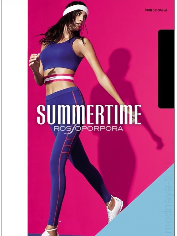 Брюки/леггинсы RossoPorpora ST811 LEGGINGS LUNGO DONNA SINGOLO фото 1 &mdash; Модная Ты