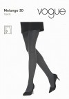 Колготки VOGUE MELANGE 100 3D (95960) 44-48, 100 DEN, MEL. GREY фото 2 — Модная Ты