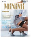 Чулки MiNiMi CAPRICCIO 40 AUTO S/M, 40 DEN, BIANCO (белый) фото 1 — Модная Ты