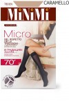 Гольфы MiNiMi MICRO 70 GAMBALETTO UNICO, 70 DEN, CARAMELLO (телесный) фото 7 — Модная Ты