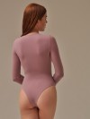 Боди женское MY BO296 BODY MAGLIA GIROCOLLO TONDO фото 17 — Модная Ты