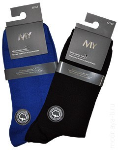 Носки мужские MY MSC 002 фото 1 — Модная Ты
