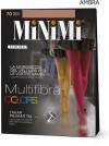 Цветные колготки MiNiMi Multifibra Colors 70 2-S, 70 DEN, ROSSO MOSTO (вишневый) фото 16 — Модная Ты