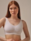 Топ женский MY BR378 TOP SHAPER WITH CUP SPALLA LARGA фото 2 — Модная Ты