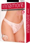 Трусы INNAMORE INTIMO BD PALMA 31032 STRING 1(XS), BIANCO (белый) фото 2 — Модная Ты