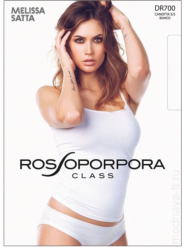 Майка RossoPorpora DR700 CANOTTA DONNA S/S фото 1 &mdash; Модная Ты