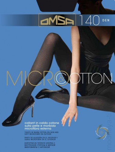 Колготки OMSA MICROCOTTON 140 — Модная Ты