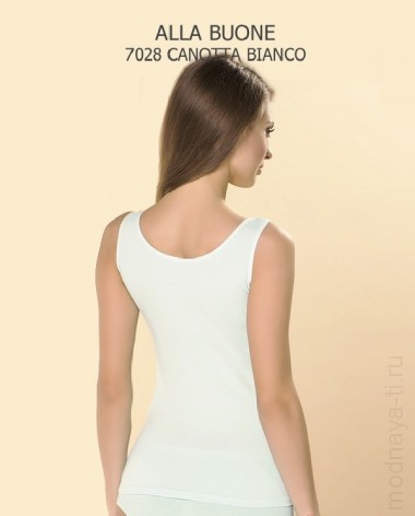 Майка женская ALLA BUONE LISCIO 7028 CANOTTA — Модная Ты
