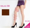 Колготки GIULIA RELAX 30 3-M, 30 DEN, DAINO (загар) фото 3 — Модная Ты