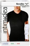 INTIMIDEA UOMO T-SHIRT scollo V mezza manica M/L, BIANCO (белый) фото 4 — Модная Ты
