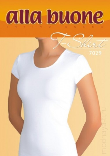 Футболка женская ALLA BUONE LISCIO 7029 T-SHIRT — Модная Ты