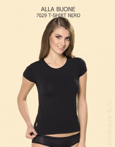 Футболка женская ALLA BUONE LISCIO 7029 T-SHIRT — Модная Ты