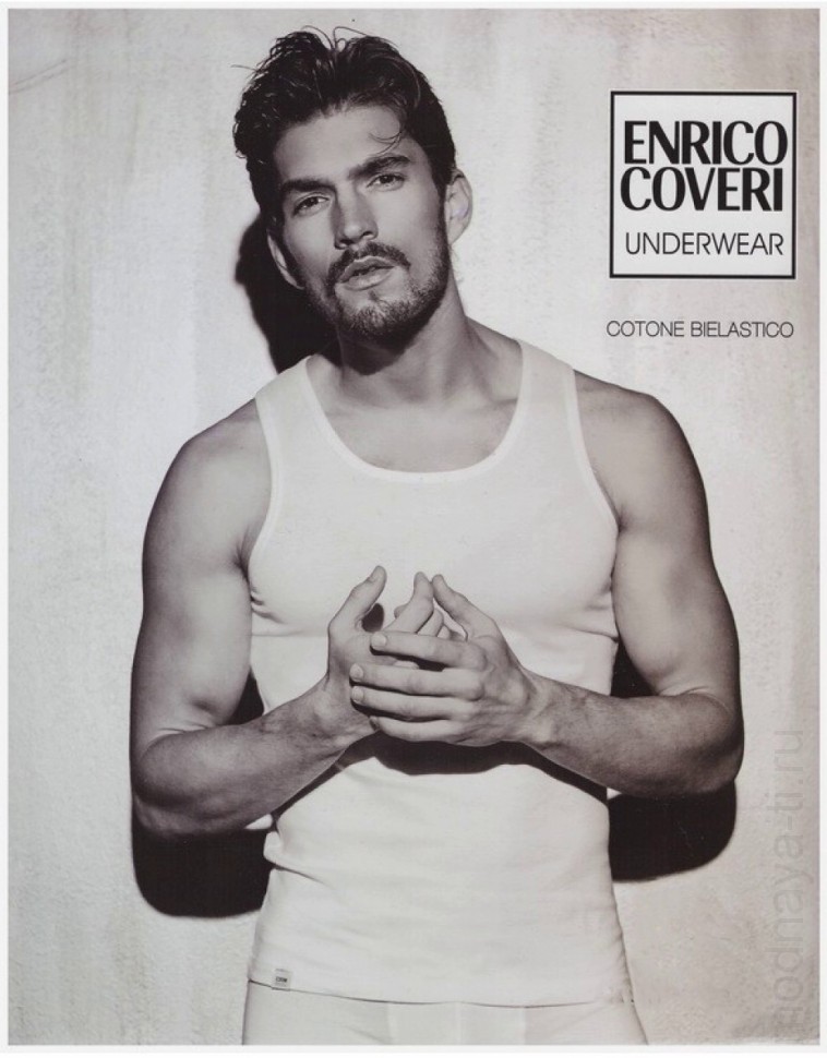 ENRICO COVERI ET1302 uomo canotta фото 1 — Модная Ты