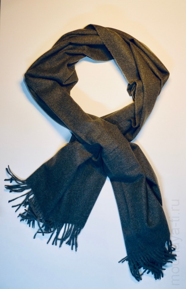 Платок зимний шерстяной с кашемиром фото 1 — Модная Ты