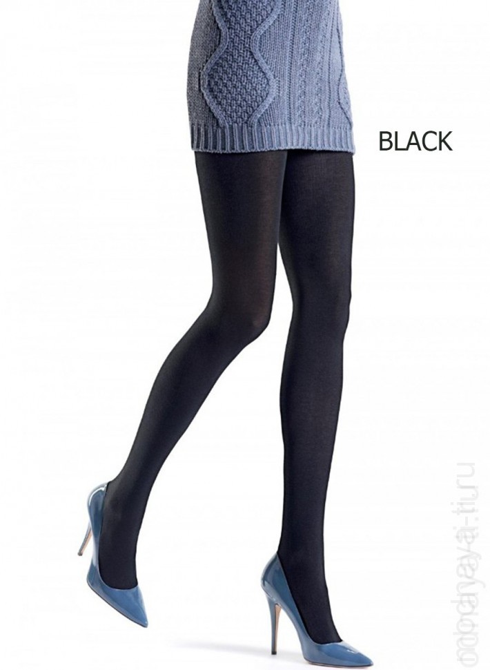 Колготки OROBLU TESSIE FINE COTTON WOOL 2-M, –, BLUE 11 (темно-синий) фото 1 — Модная Ты