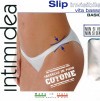 Трусы слип INTIMIDEA SLIP INVISIBILE VITA BASSA S/M, BIANCO (белый) фото 1 — Модная Ты