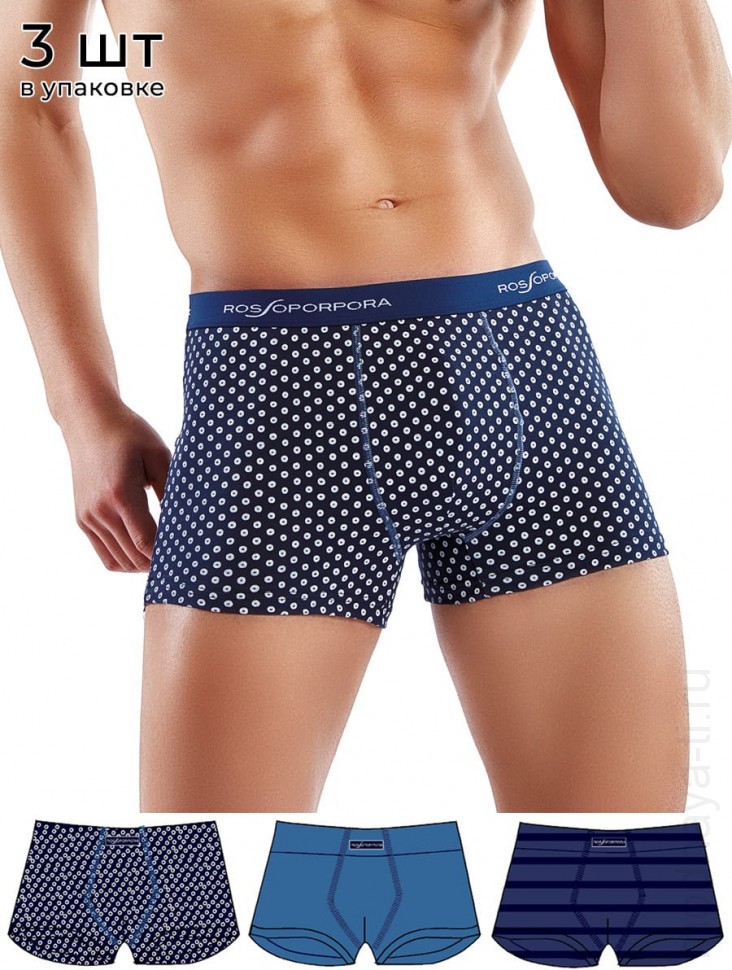 Трусы RossoPorpora UB1874 BOXER UOMO фото 1 — Модная Ты