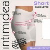 Моделирующие трусы шорты INTIMIDEA SHORT SILHOUETTE S/M, BIANCO (белый) фото 1 — Модная Ты