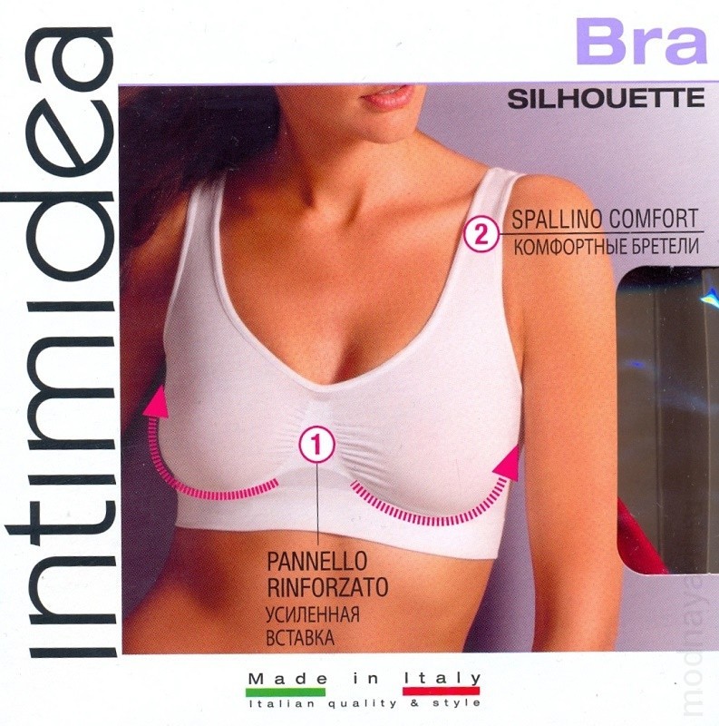 Купить моделирующий топ intimidea bra silhouette xxl, skin (телесный) с  доставкой