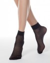 CONTE elegant TENSION 20 socks, 2 pairs 23-25, 20 DEN, BRONZ (бронзовый) фото 1 — Модная Ты