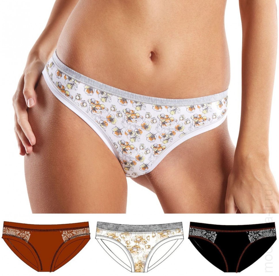 Трусы RossoPorpora D2098 SLIP DONNA фото 1 &mdash; Модная Ты