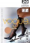 Гольфы VOGUE SUPPORT 20 knee-highs (33400) 36-40, 20 DEN, BLACK (черный) фото 2 — Модная Ты