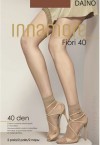 Носочки INNAMORE FIORI 40 CALZINO (2 пары) UNICO, 40 DEN, DAINO (загар) фото 2 — Модная Ты