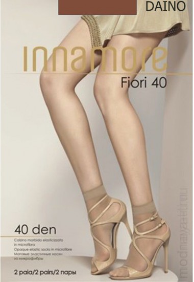 Носочки INNAMORE FIORI 40 CALZINO (2 пары) — Модная Ты