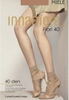 Носочки INNAMORE FIORI 40 CALZINO (2 пары) UNICO, 40 DEN, DAINO (загар) фото 3 — Модная Ты
