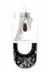 Подследники OROBLU SOLANGE LACE, 2 pairs UNICO, –, BLACK (черный) фото 3 — Модная Ты