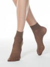 CONTE elegant TENSION 40 socks, 2 pairs 23-25, 40 DEN, NATURAL (солнечный загар) фото 6 — Модная Ты