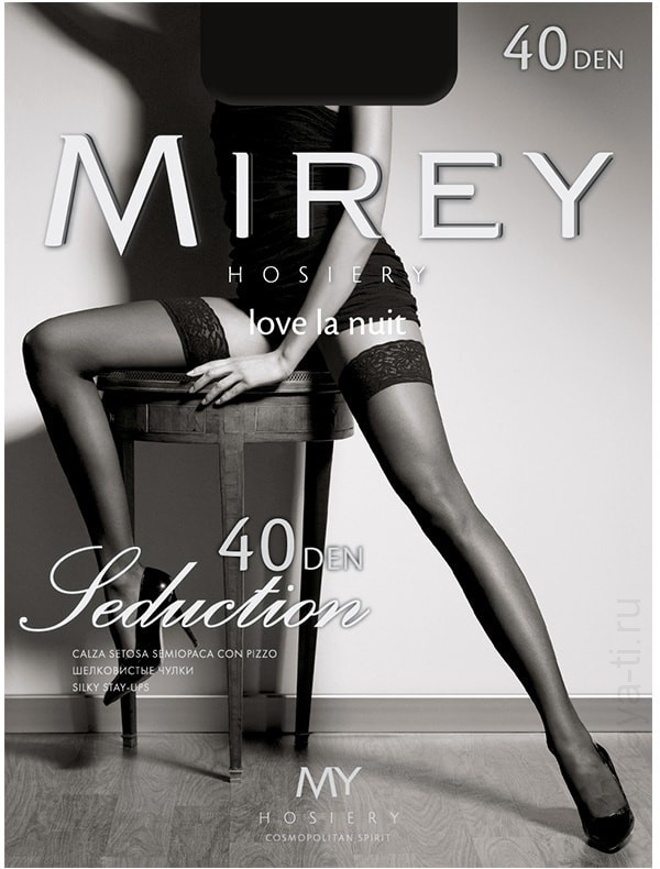 Чулки Mirey SEDUCTION 40 фото 1 — Модная Ты