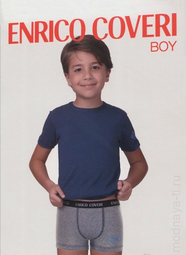 ENRICO COVERI EC4049 boy coord. boxer - t-shirt — Модная Ты